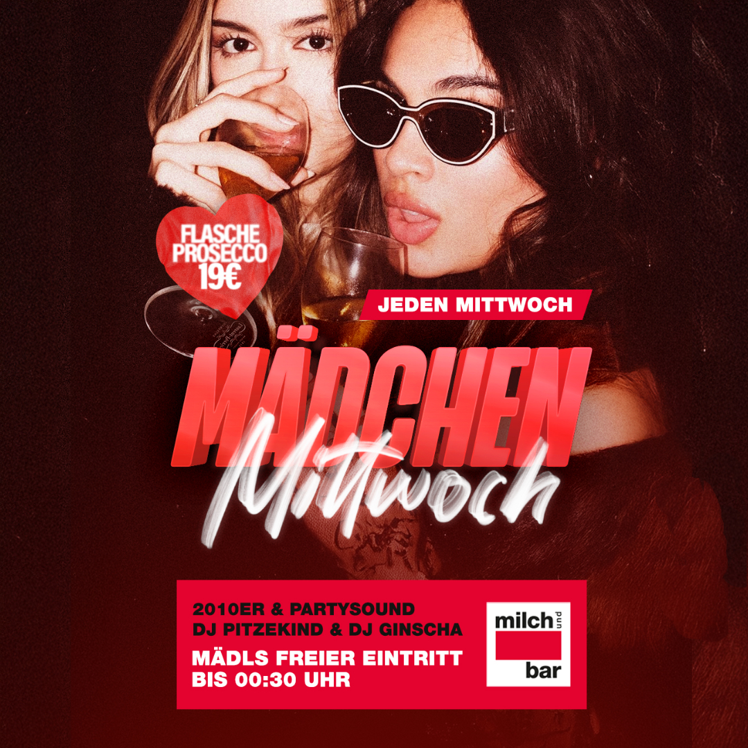 Mädchenmittwoch in der Milchbar München